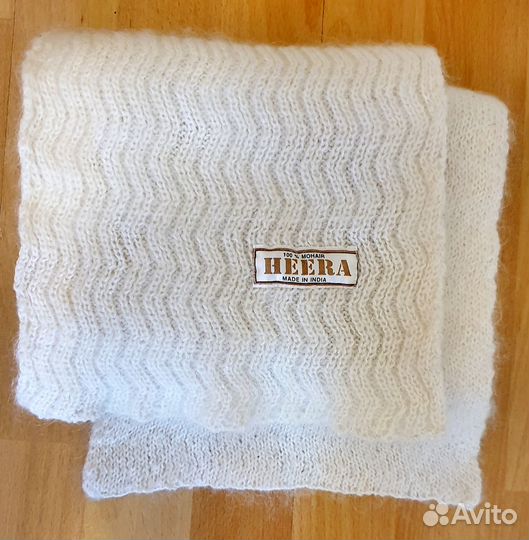 Шарф мохеровый женский б/у