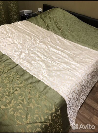 Шторы и покрывало