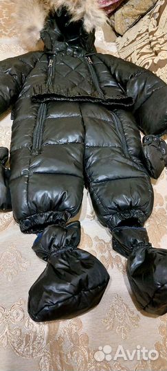 Пуховик moncler детский