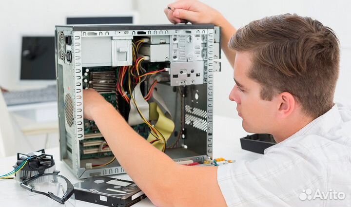 Ремонт компьютеров, ноутбуков, техники