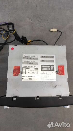 Магнитола в авто для Туарега