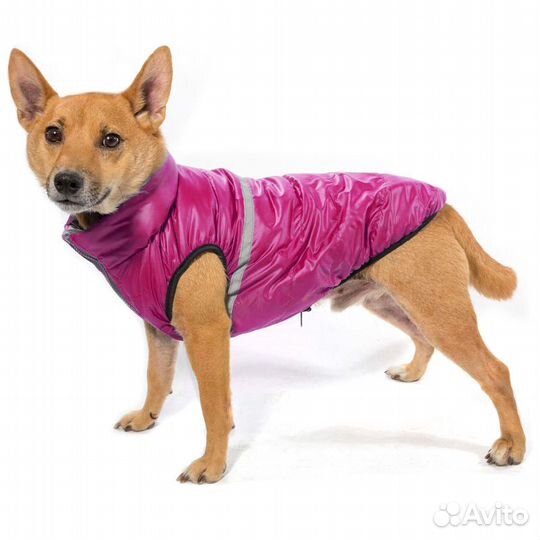 Двусторонняя жилетка для собачки, размер S