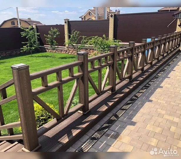 Ограждения из дпк