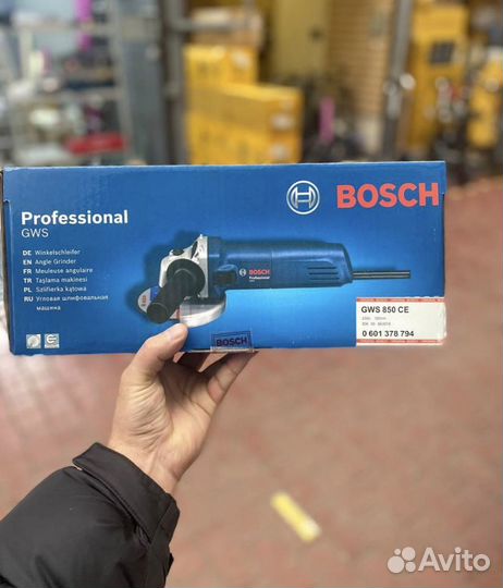Запчасти на Угловая шлифмашина Бош (Bosch) GWS 850 CE (0 601 378 703)