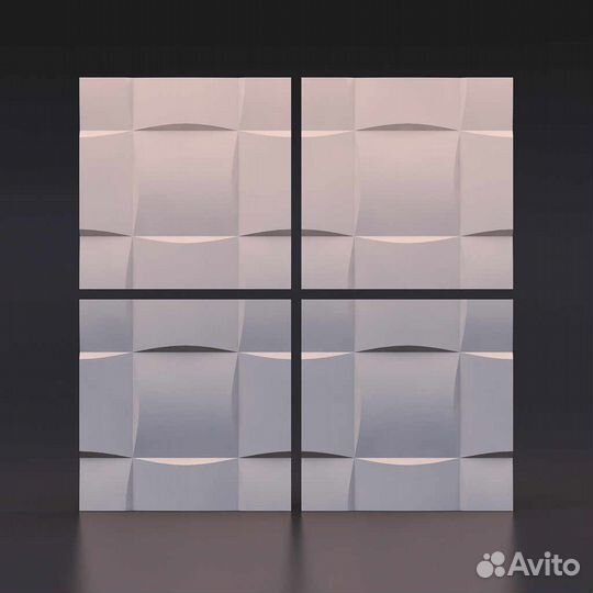 Гипсовая 3D панель 