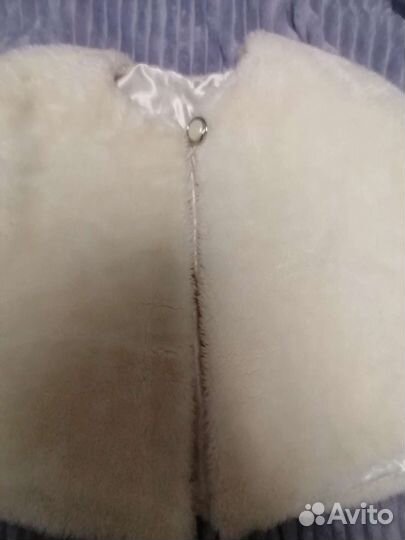 Свадебная меховая накидка на любой размер