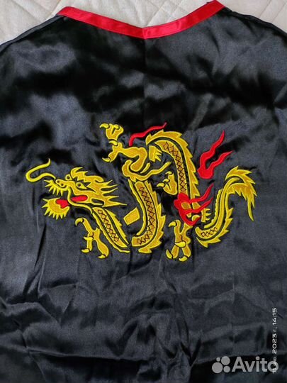 Костюм ушу ифу без рукавов