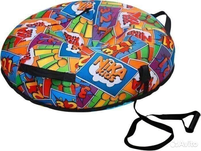 Тюбинг 90 см, принт: комиксы