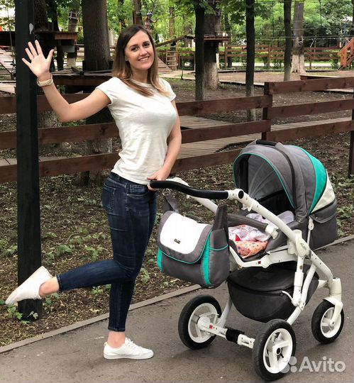 Коляска 2 в 1 adamex