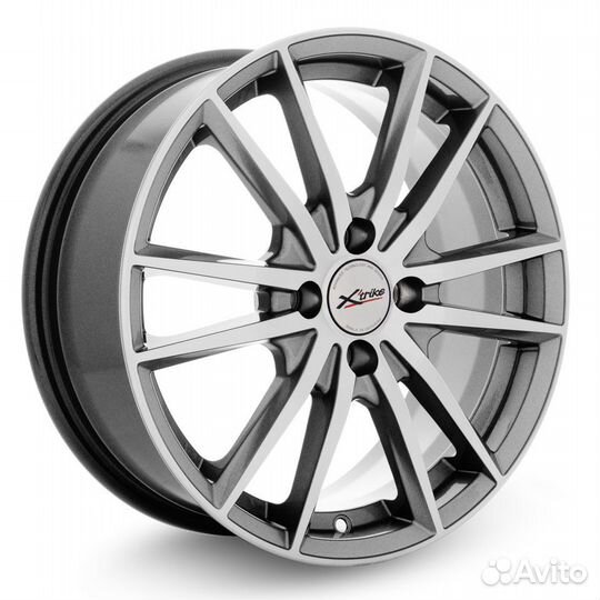 R16 4x100 6,5J ET48 54,1 X'trike X-129 HSB/FP