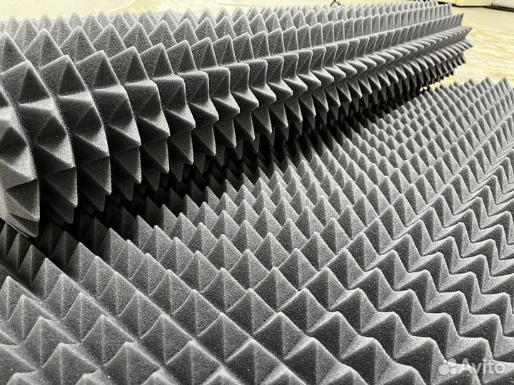 Акустический поролон различных форм (1х2м)