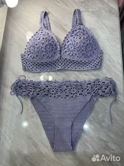 Вязаный купальник новый