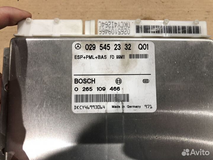 Блок управления ESP ABS ASR на Mercedes W210