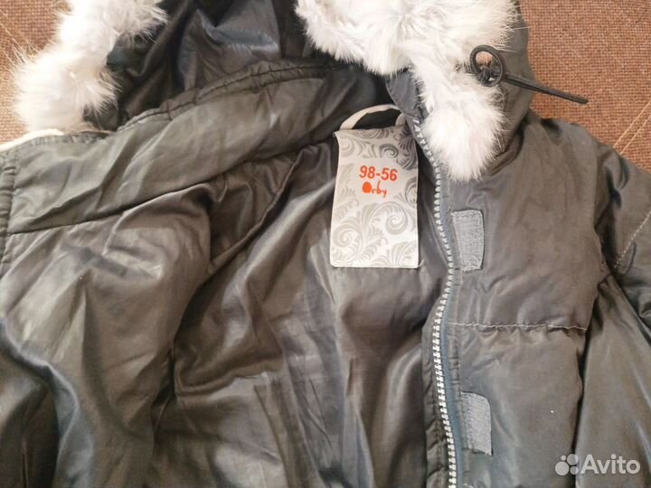 Куртки зимние на девочку 98