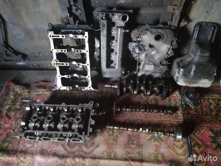 Продам двигатель 3ZZ Toyota corolla по запчастям