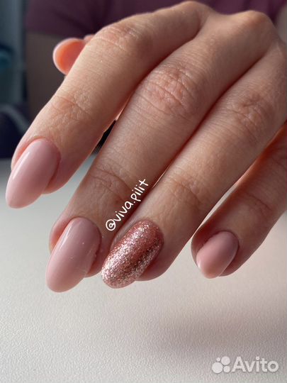 Коррекция наращённых ногтей