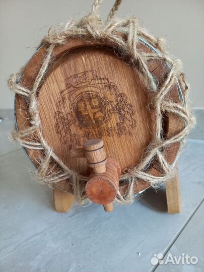 Бочка дубовая 3л б/у