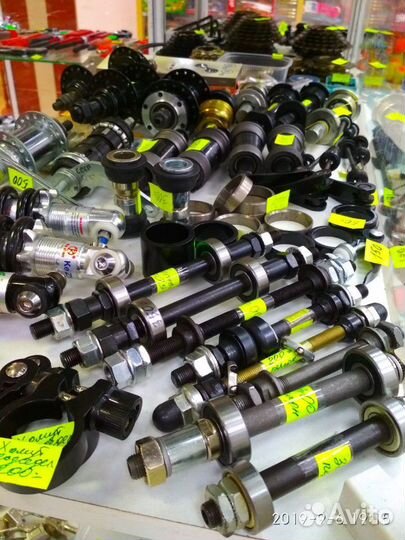 Велозапчасти новые