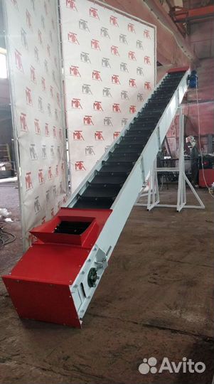 Ленточный конвейер для соли, керамзита, стружки