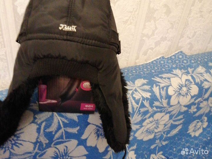 Шапка ушанка меховая мужская