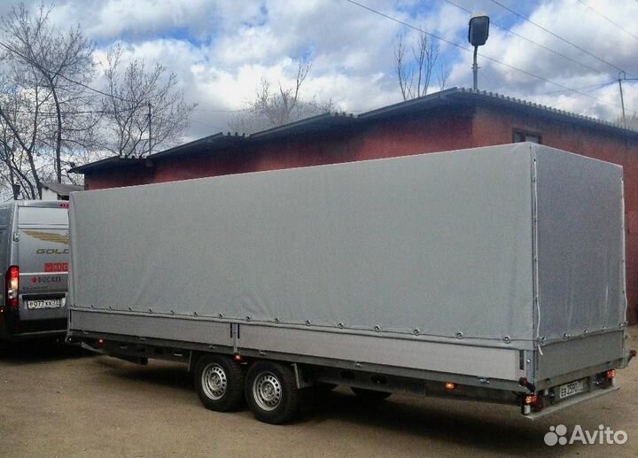 Тент на прицеп