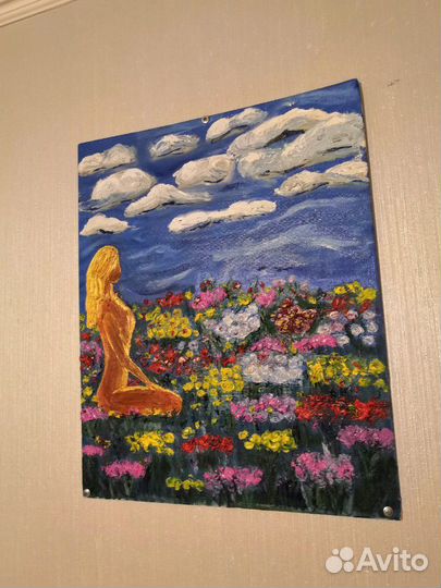 Картина в подарок масло. эксклюзив