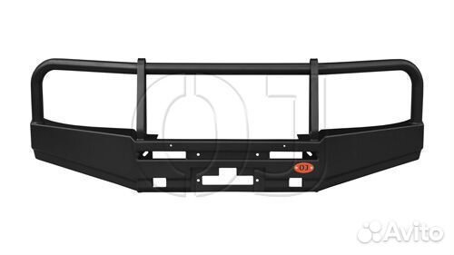 Передний силовой бампер OJ 02.030.01 Mitsubishi L2