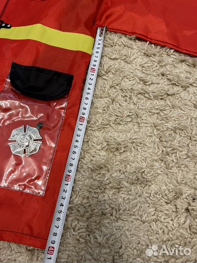 Костюм пожарного новогодний