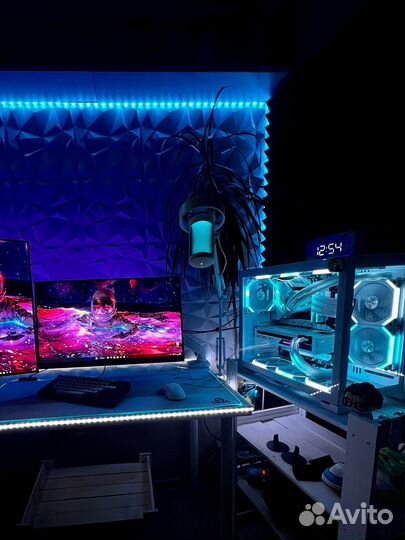 Игровой пк Lian li; rog strix; rtx 3070
