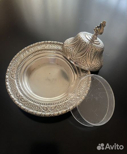 Икорница мельхиор