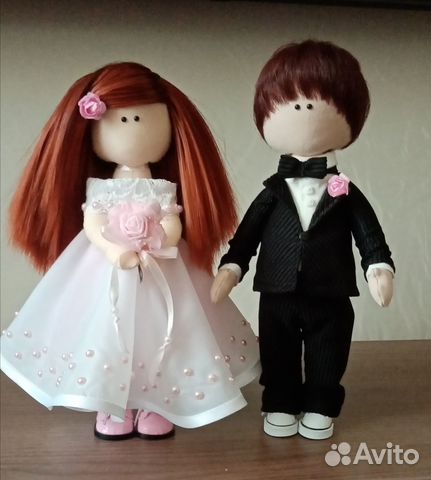 Свадебный подарок интерьерные куклы
