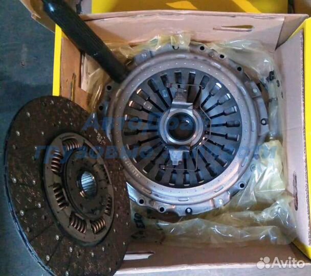 Сцепление в сборе Вольво FH FM 2 диска мелкий шлиц