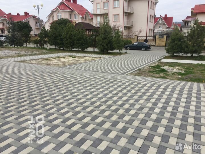 Тротуарная плитка с завода