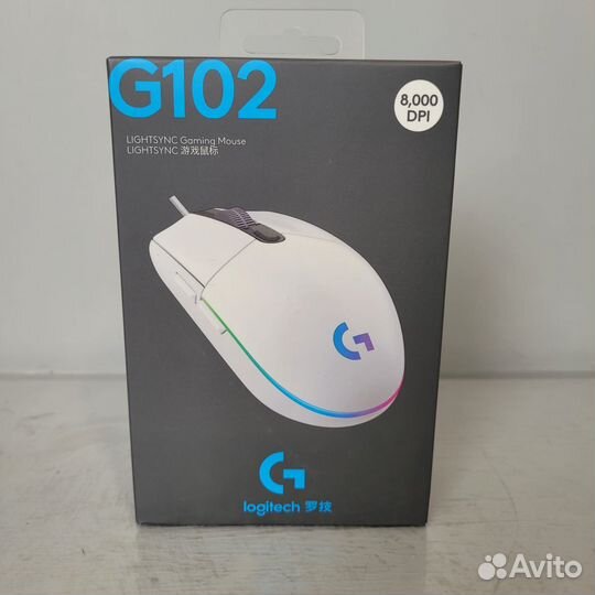 Мышь logitech G102 lightsync (Новая)