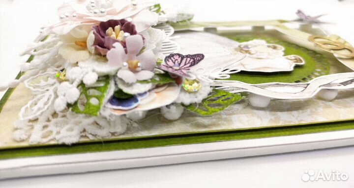 Открытка ручной работы 