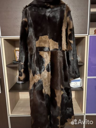 Дублёнка двусторонняя с натуральным мехом