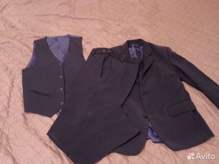 Школьный костюм для мальчика 134 140