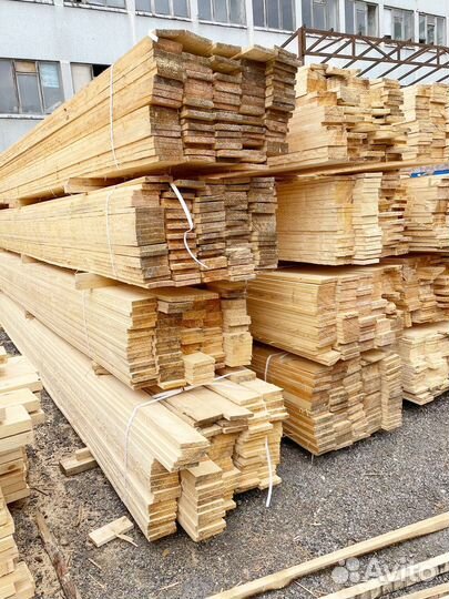 Доска строганная 25х100х6000мм