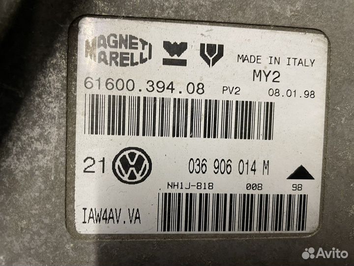 Блок управления двигателем Volkswagen Golf 4/Bora