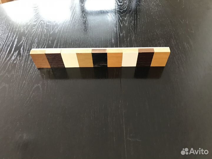 Мощный стол из массива новый береза дуб