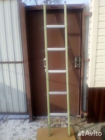 Лестница раздвижная алюминиевая СССР
