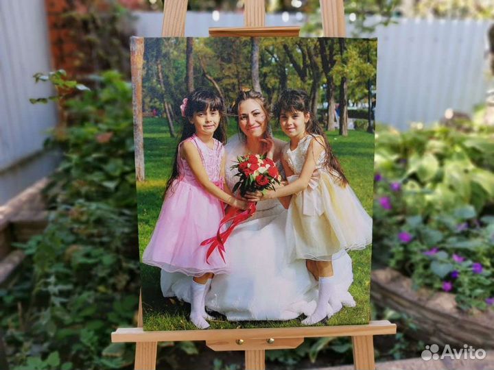 Печать фото на холсте. Фотопечать