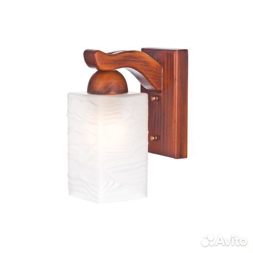 Люстра штурвал дерево бра светильник