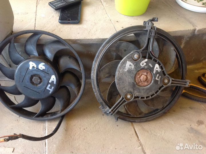 Вентилятор охлаждения двигателя Audi a6 c5