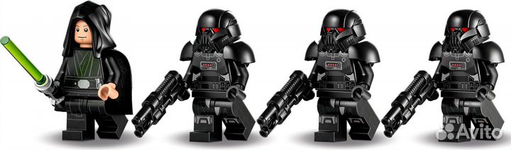 Новый Lego 75324 Атака темных штурмовиков