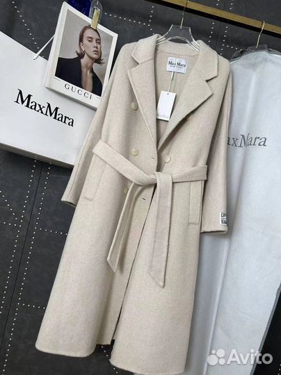 Пальто осеннее Max Mara шерсть