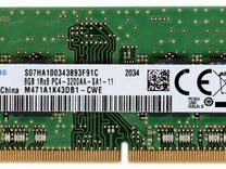 Озу sodimm Samsung 16Gb (2x8) DDR4 3200