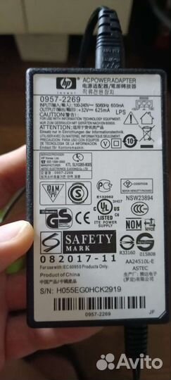 Блок питания для принтера HP 32V