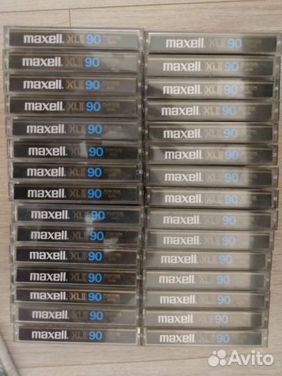 Аудиокассеты maxell xl II 90