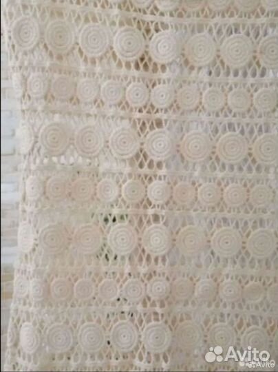 Платье летнее пляжное женское 100% шитьё 42-44